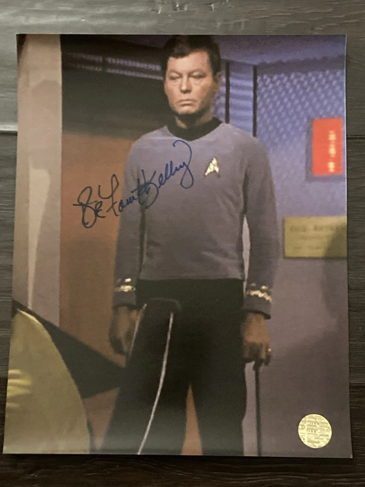Deforest Kelley — Deforest Kelley Signed Autographed 8x10 Photo , STAR-TREK COA