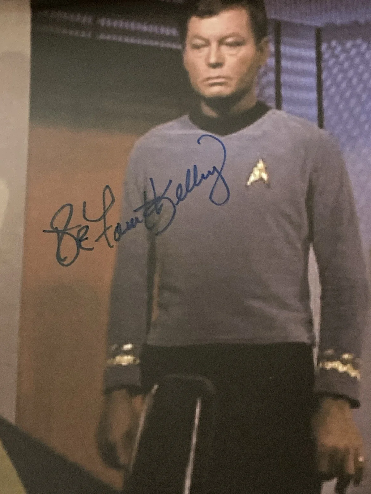 Deforest Kelley — Deforest Kelley Signed Autographed 8x10 Photo , STAR-TREK COA, изображение 3