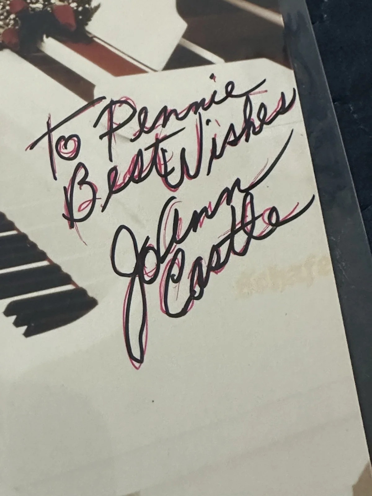 Joann Castle SIGNED Photo AUTOGRAPH AUTO, image 2