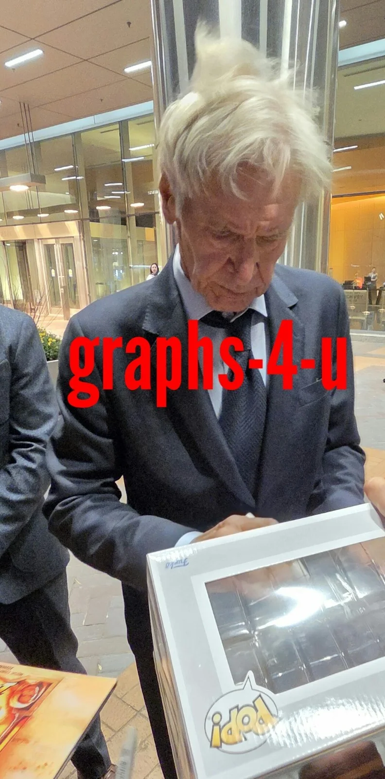 Harrison Ford Signed Han Solo Autograph COA Proof, image 3