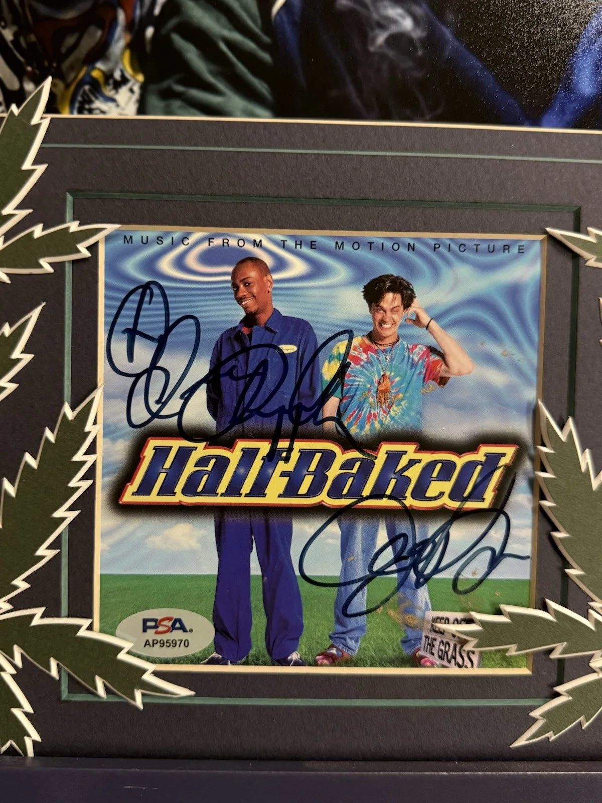 Dave Chappelle & Jim Breuer Signed Autographed Half Baked CD PSA/DNA Authentic, изображение 2