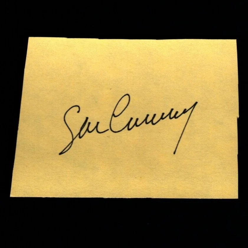 Sean Connery — SEAN CONNERY Autograph Cut Signature Signed 3.5X2.75 Card w/ COA James Bond 007, изображение 2