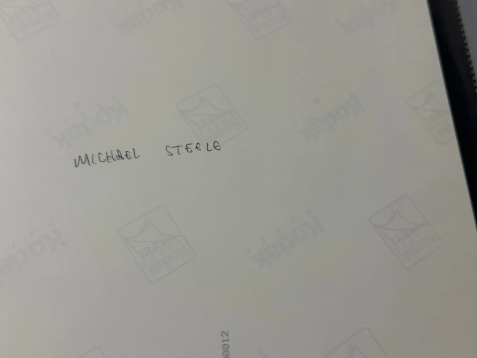 Michael Steele SIGNED Photo AUTOGRAPH AUTO, image 2