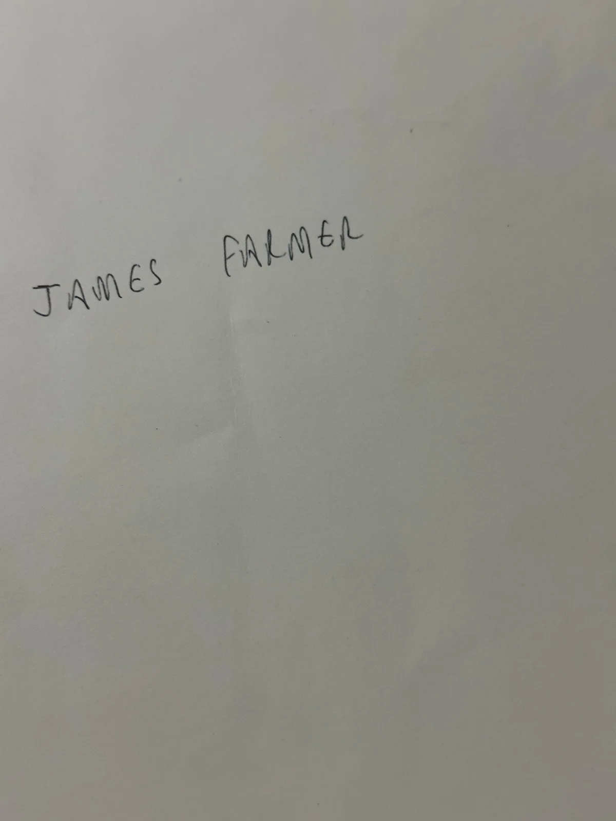 James Farmer SIGNED Photo AUTOGRAPH AUTO, image 2
