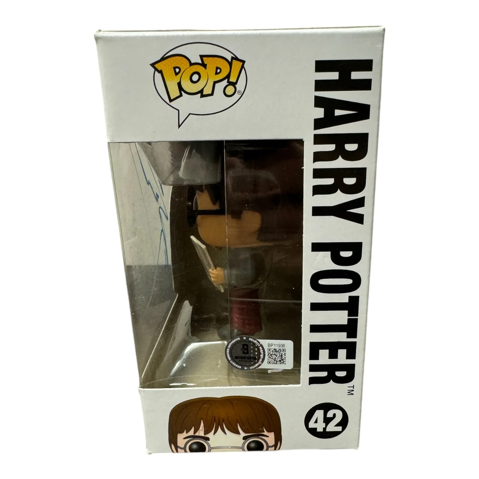 DANIEL RADCLIFFE — DANIEL RADCLIFFE SIGNED AUTOGRAPH FUNKO POP 112 HARRY POTTER BECKETT BAS COA, image 2
