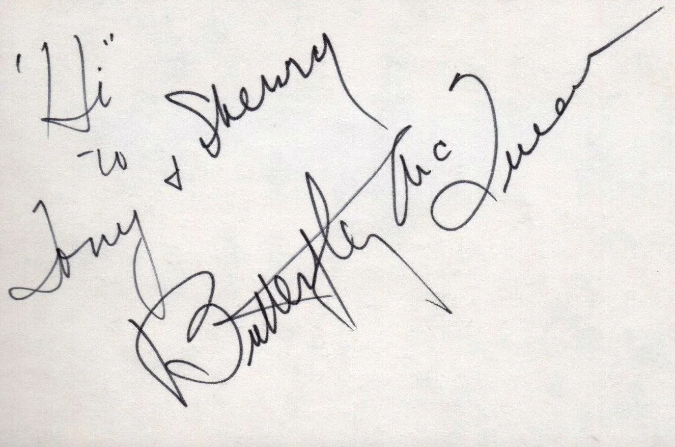Butterfly Mc Queen — BUTTERFLY Mc QUEEN Autograph Signed 3X5 Card w/ COA Gone With The Wind GWTW, изображение 3