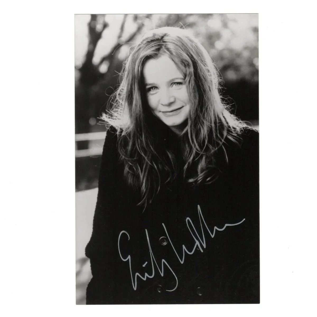 Emily Watson — EMILY WATSON Autograph 2004 Signed 3.5X5.5 B&W Photo w/ COA Rare Signer In USA!