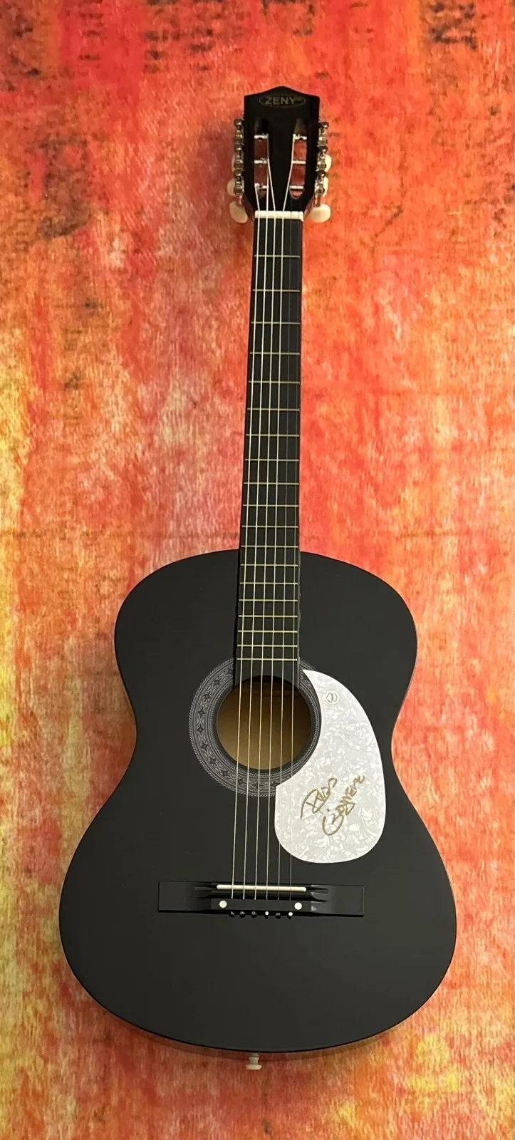 GFA The Association Band Guitarist * RUSS GIGUERE * Signed Acoustic Guitar COA, изображение 2