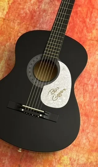 GFA The Association Band Guitarist * RUSS GIGUERE * Signed Acoustic Guitar COA, изображение 3