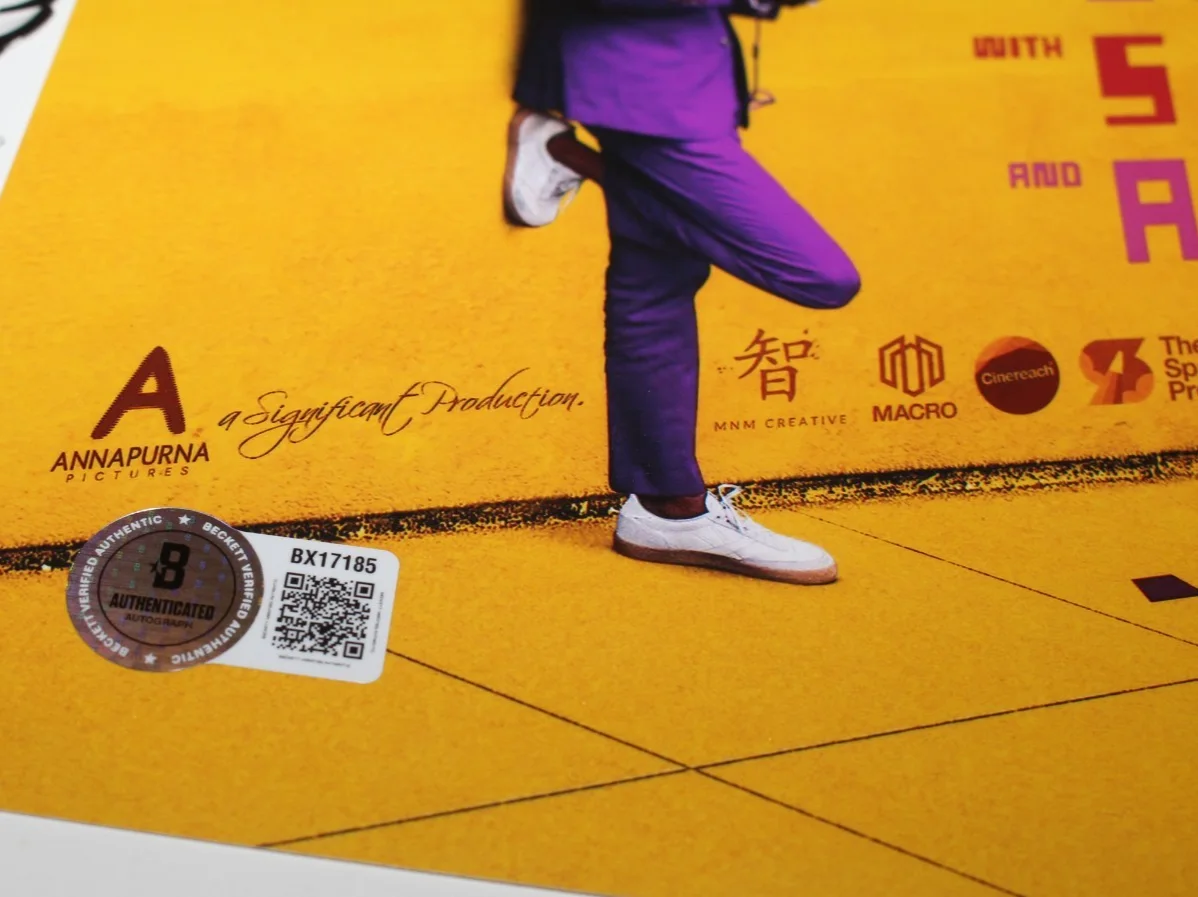 LAKEITH STANFIELD SIGNED 'SORRY TO BOTHER YOU' 12x18 MOVIE POSTER BECKETT COA, изображение 3