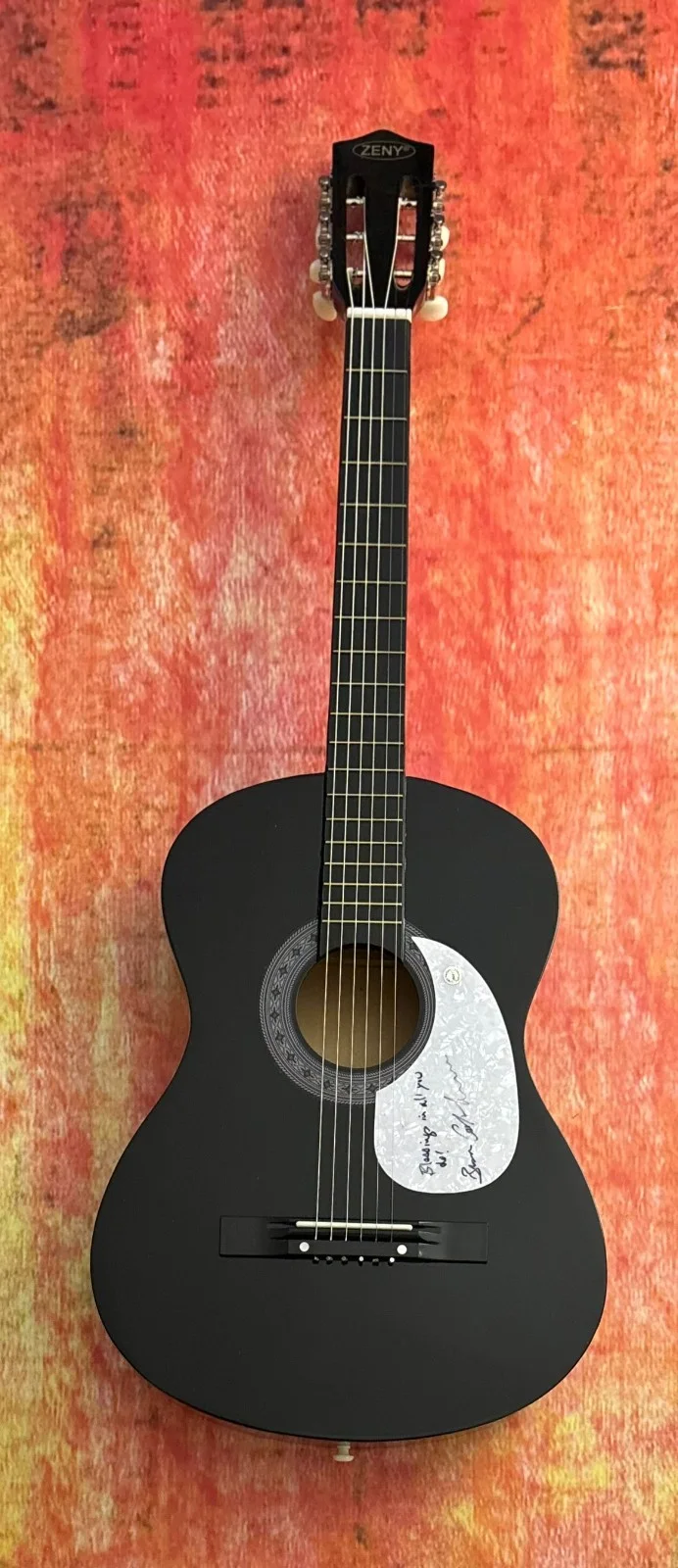 GFA Waiting for a Miracle Star * BRUCE COCKBURN * Signed Acoustic Guitar COA, image 2