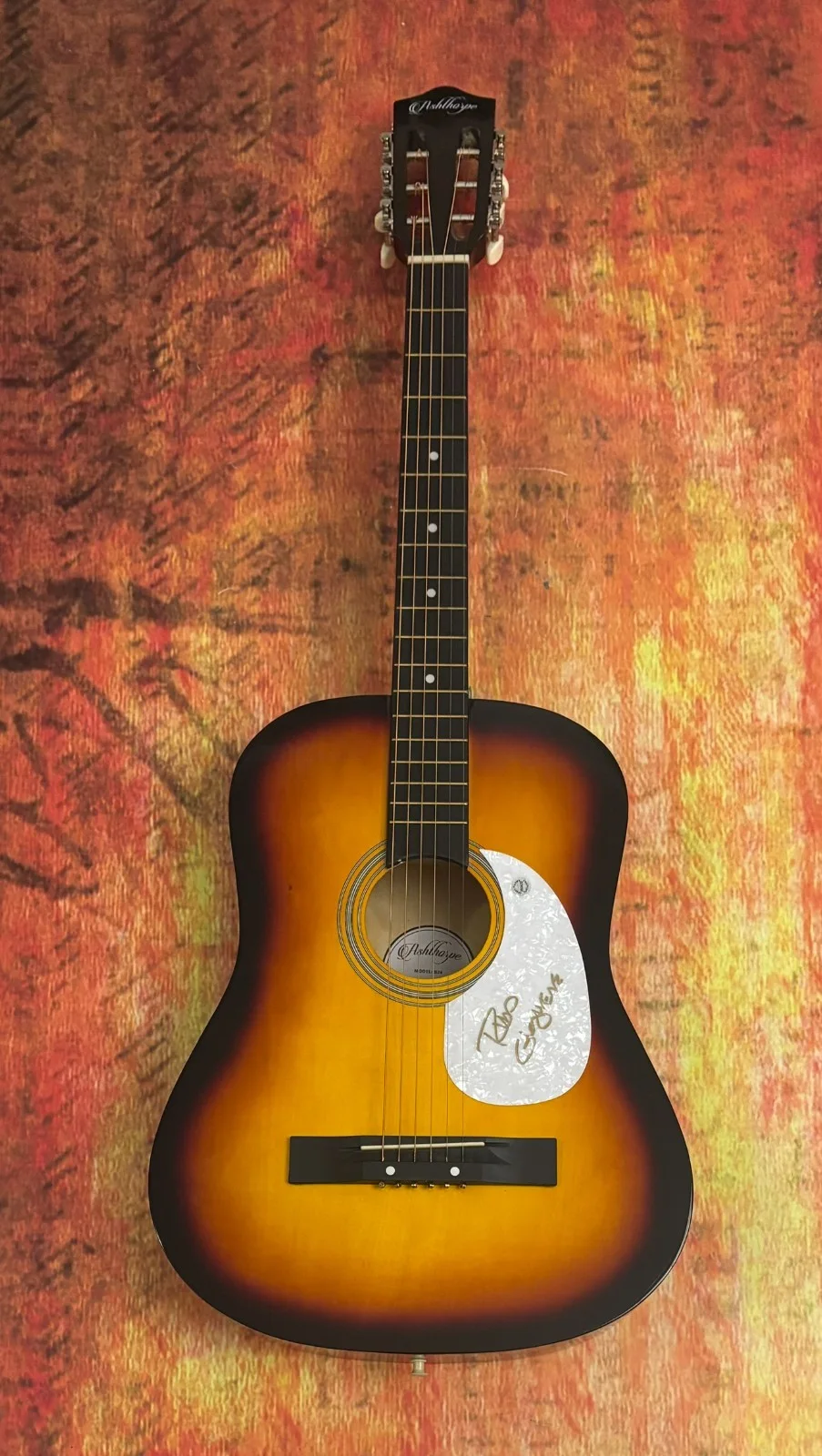 GFA The Association Band Guitarist * RUSS GIGUERE * Signed Acoustic Guitar COA, изображение 2