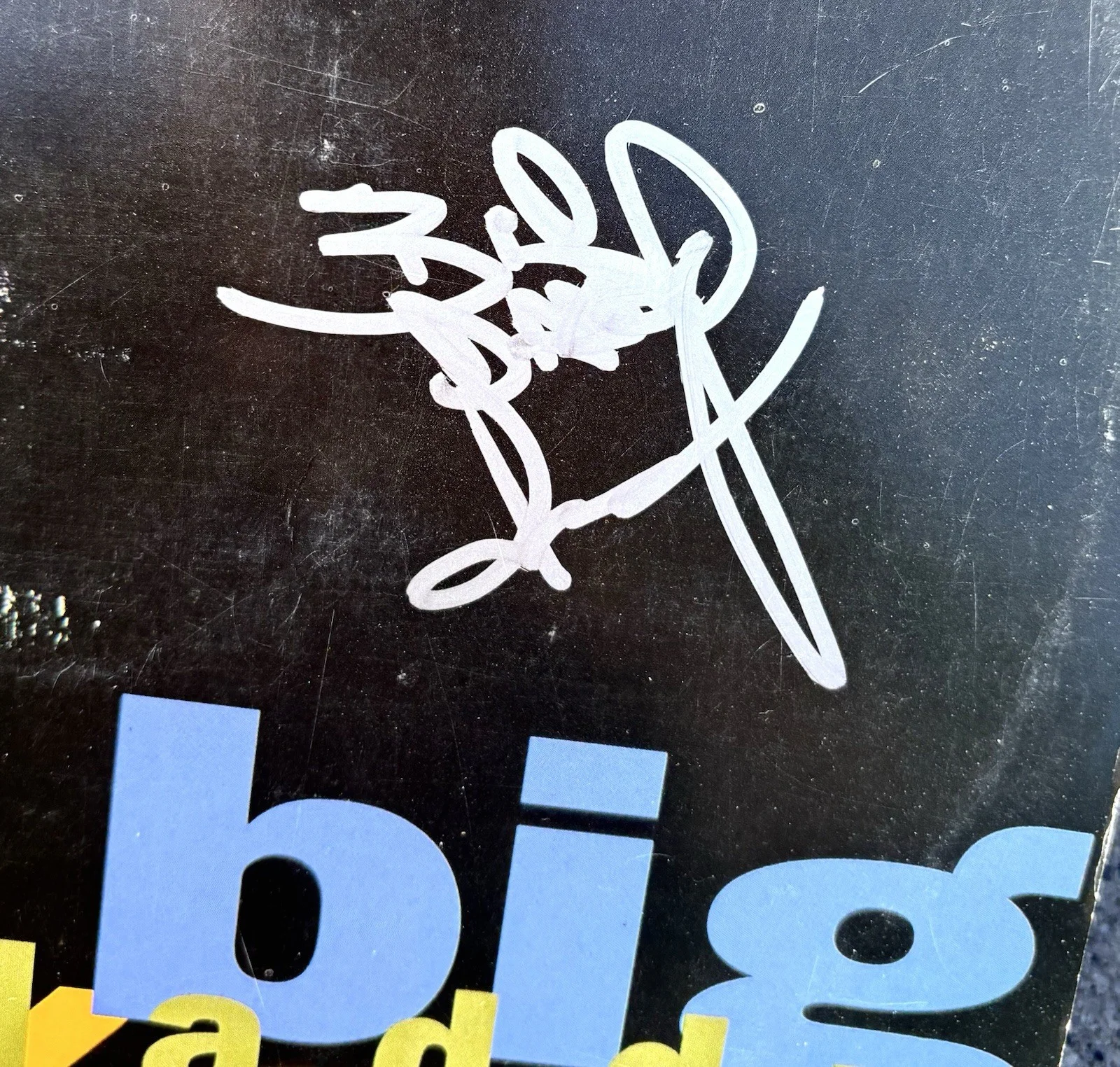 BIG DADDY KANE SIGNED Raw 91 Vinyl JSA COA RAP Hip Hop, image 2