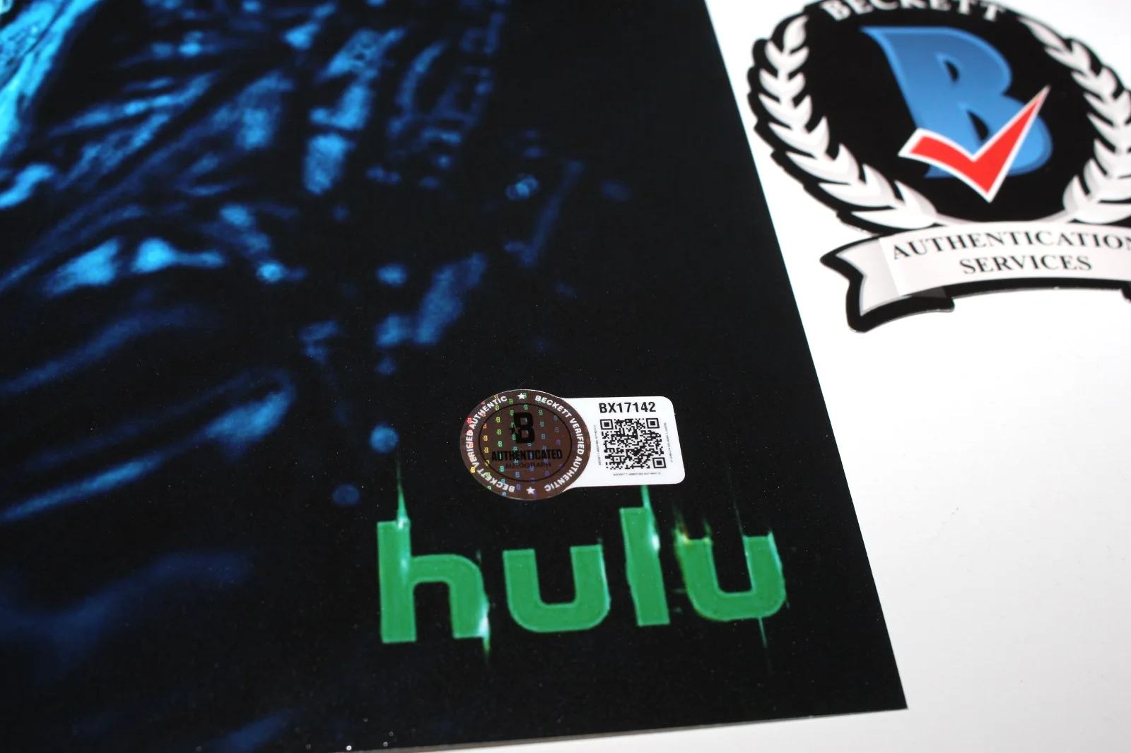 SYDNEY CHANDLER SIGNED 'ALIEN: EARTH' 12x18 TV SHOW POSTER 2 BECKETT BAS COA, изображение 3