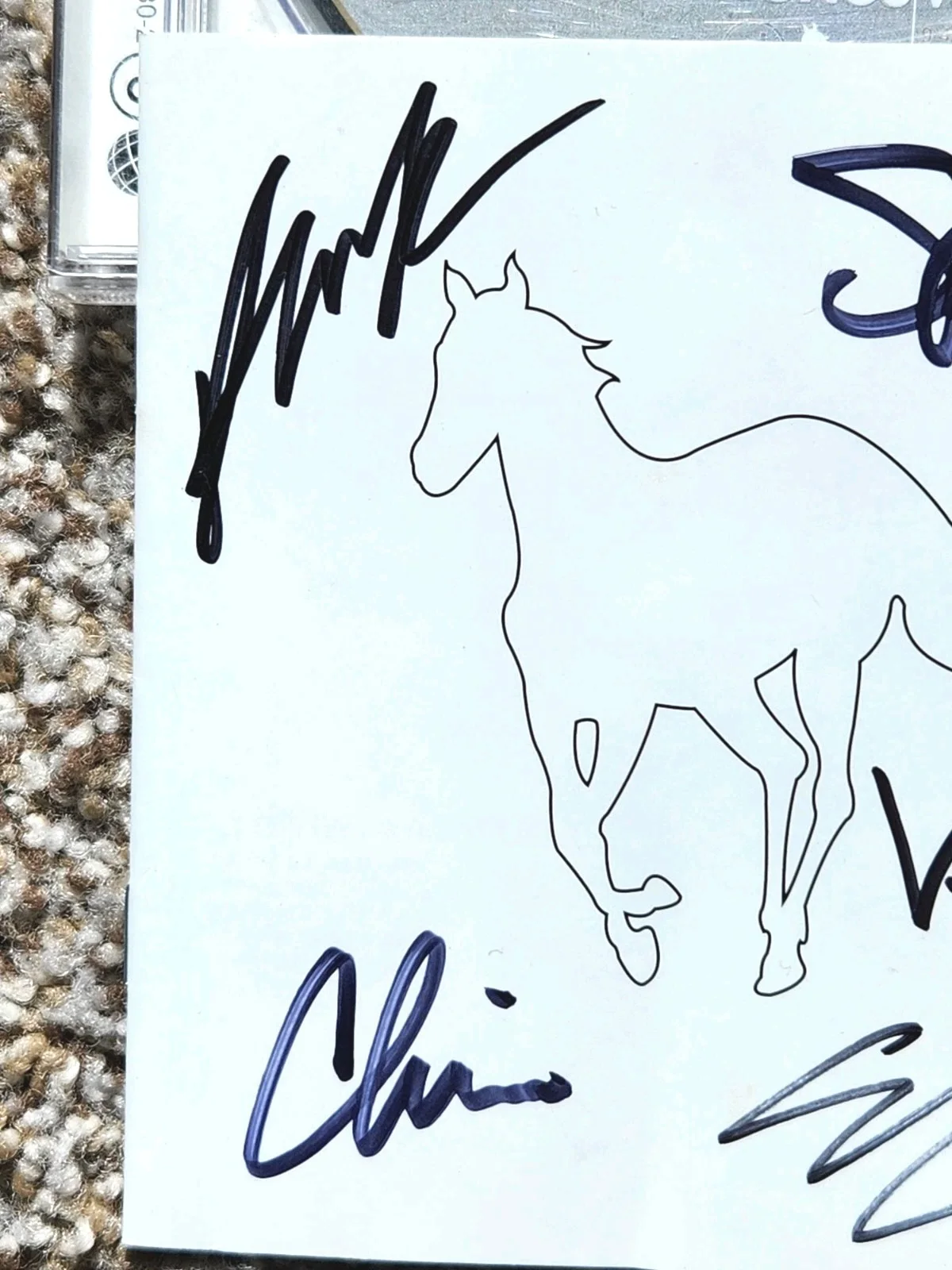 Signed Deftones White Pony Original CD Autographed Full Band Chino, image 4