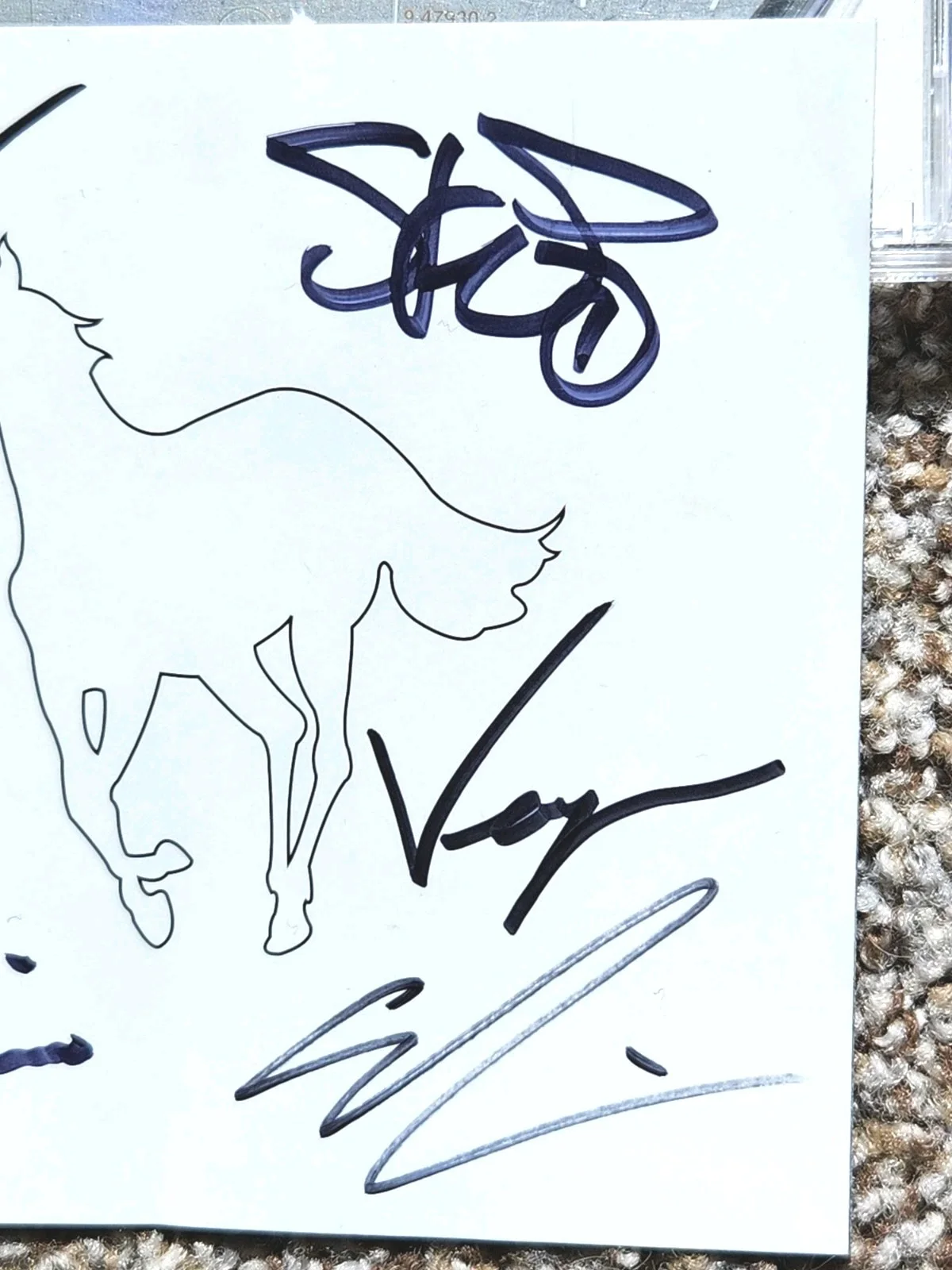 Signed Deftones White Pony Original CD Autographed Full Band Chino, image 5