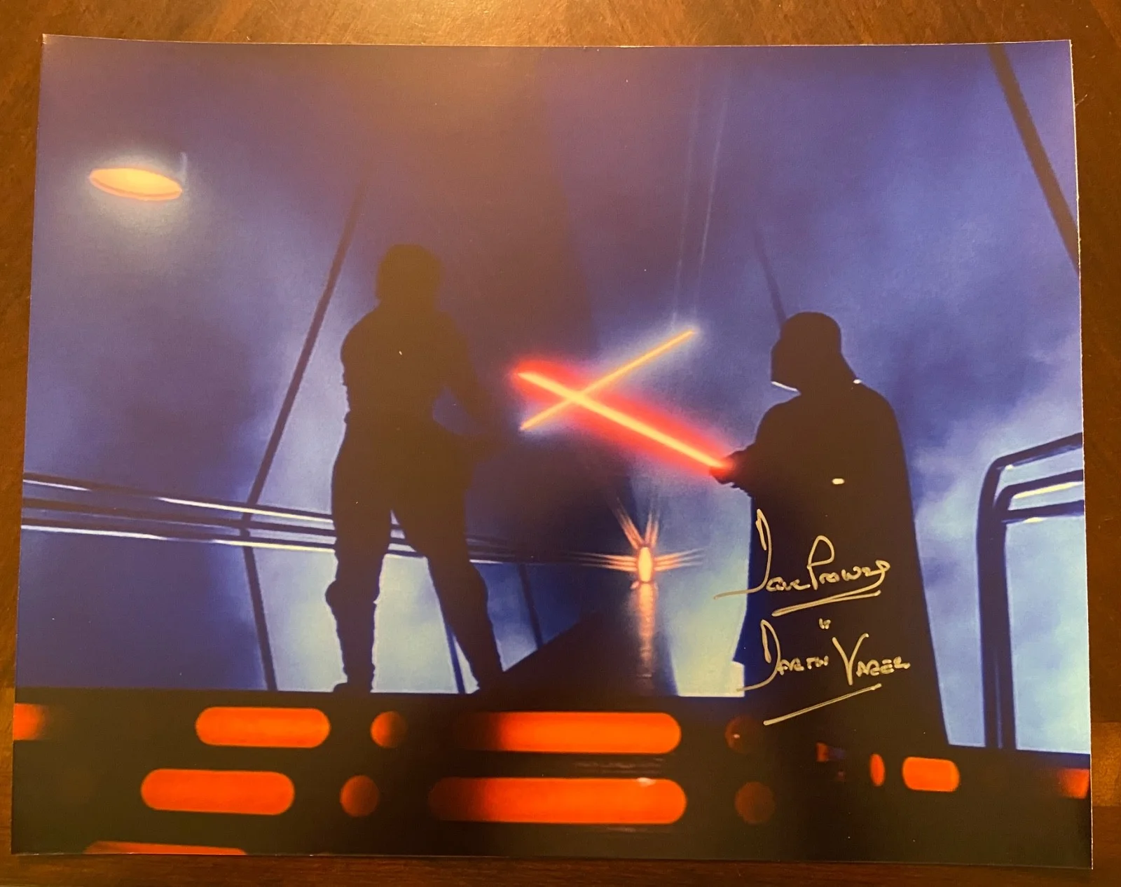 Dave Prowse — Starwars Dave Prowse , signed 11x14 photo