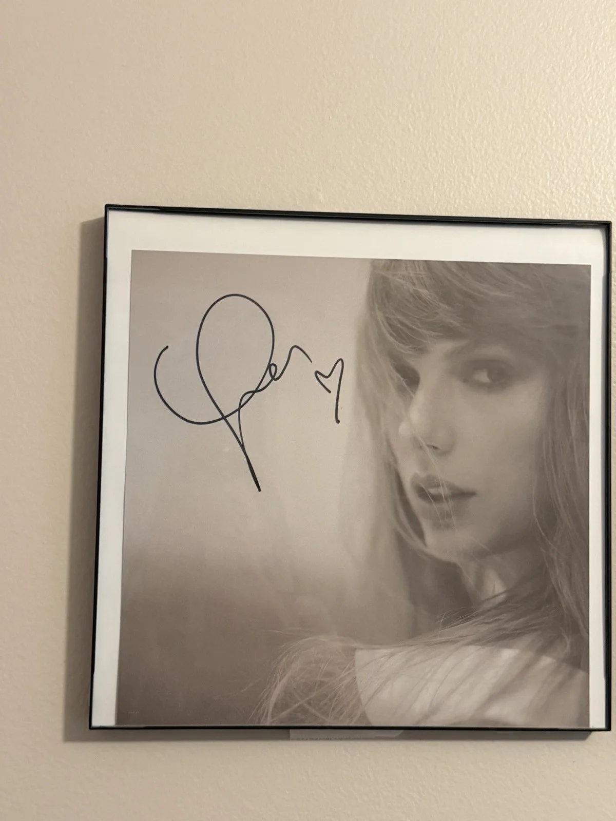 Vinyl Taylor Swift 'The Tortured Poets' Department Manuscript Hand Signed Insert, image 2