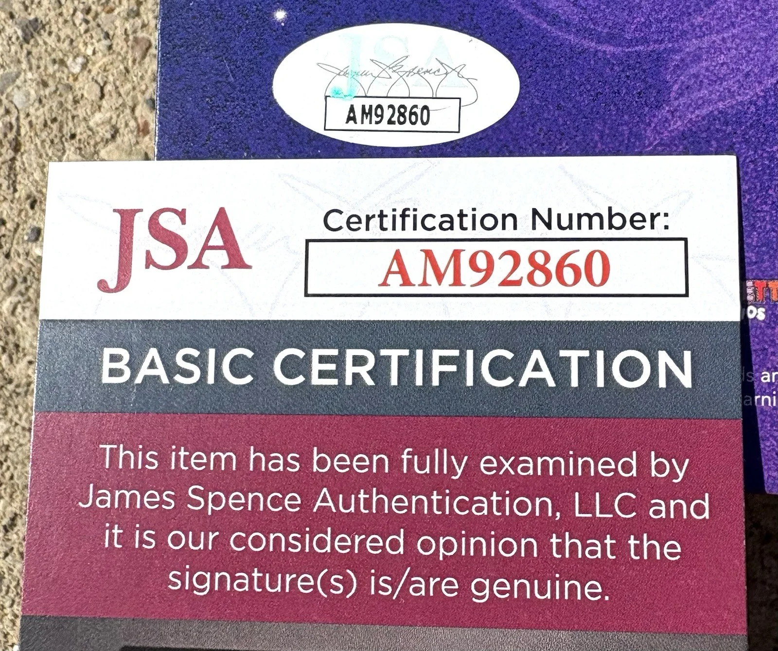 COI LERAY SIGNED Vinyl JSA COA TRENDSETTER RAP HIP HOP, image 3