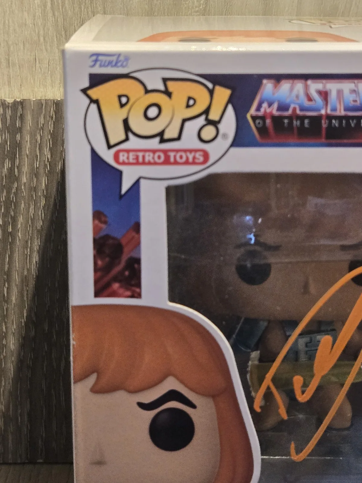 Dolph Lundgren — Dolph Lundgren Signed He-Man Funko Pop #106 Masters of the Universe Auto JSA, изображение 2