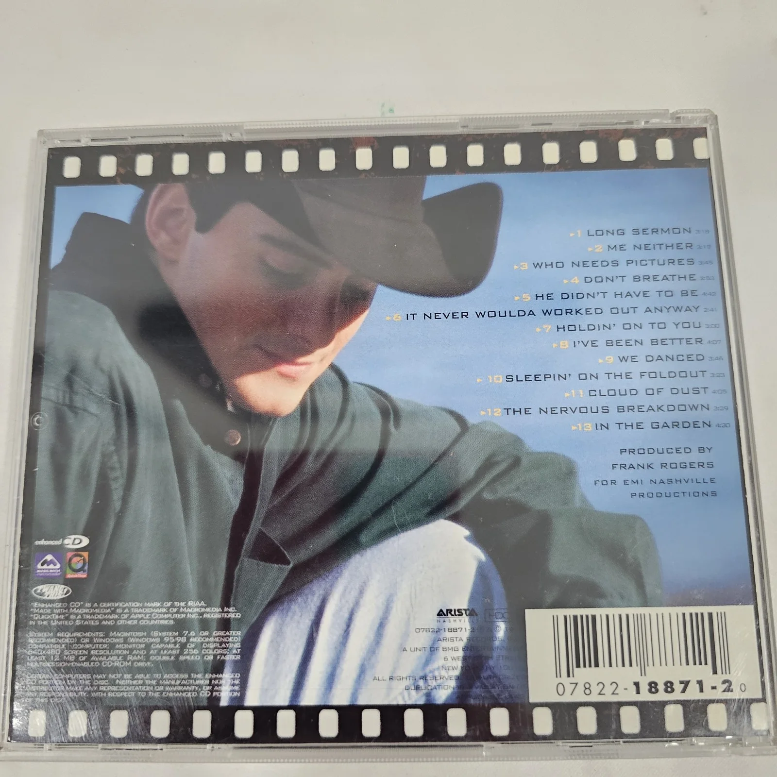 Brad Paisley Signed Cd "Who Needs Pictures", image 2