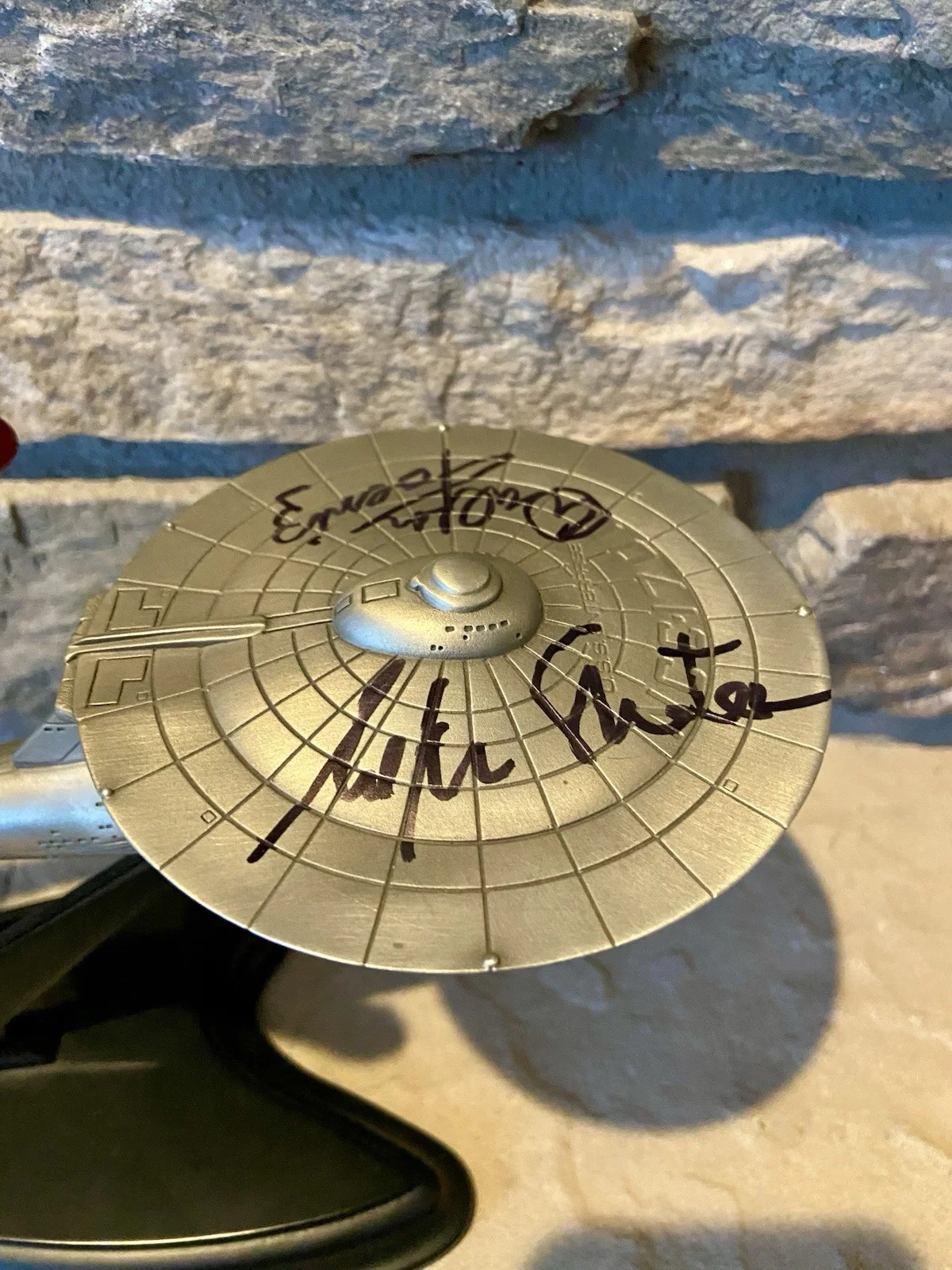 William Shatner, Walter Koenig — William Shatner & Walter Koenig Signed Starship Enterprise - BAS COA - Star Trek, image 5