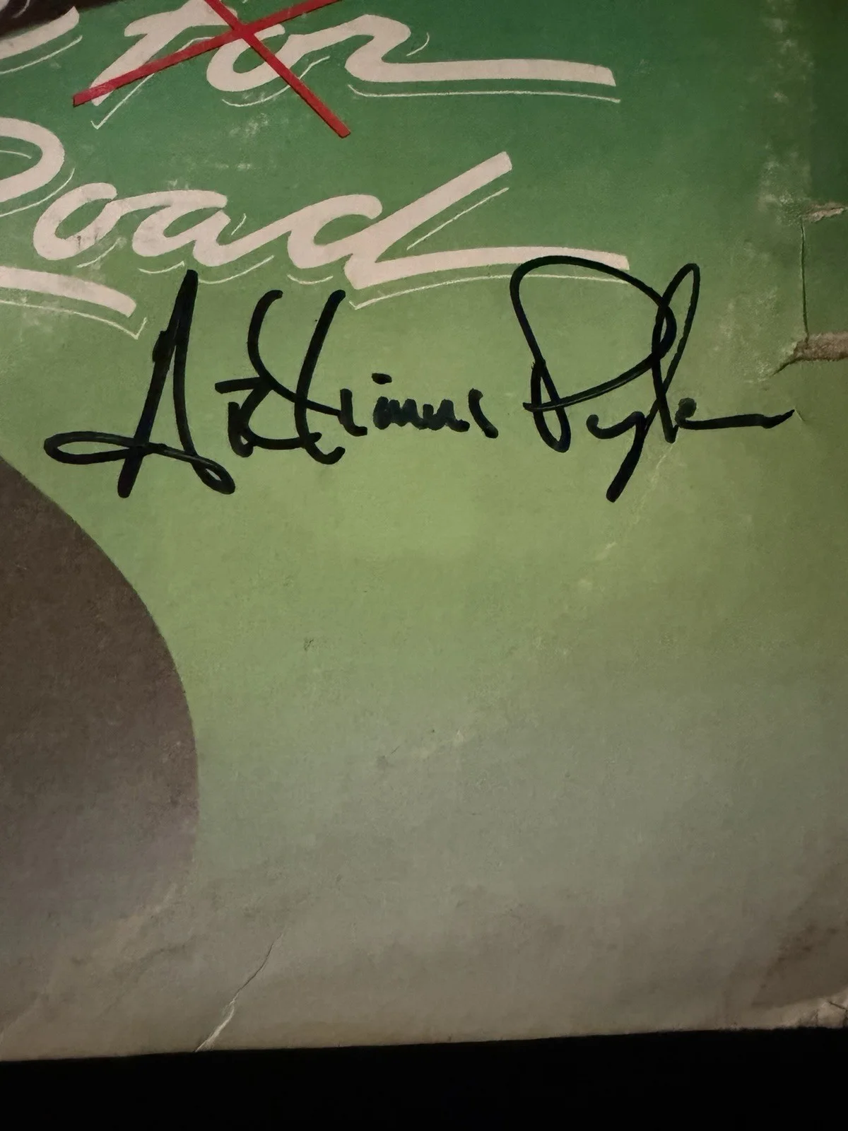 Artimus Pyle Signed Lynyrd Skynyrd One More From The Road LP Autographed, изображение 2