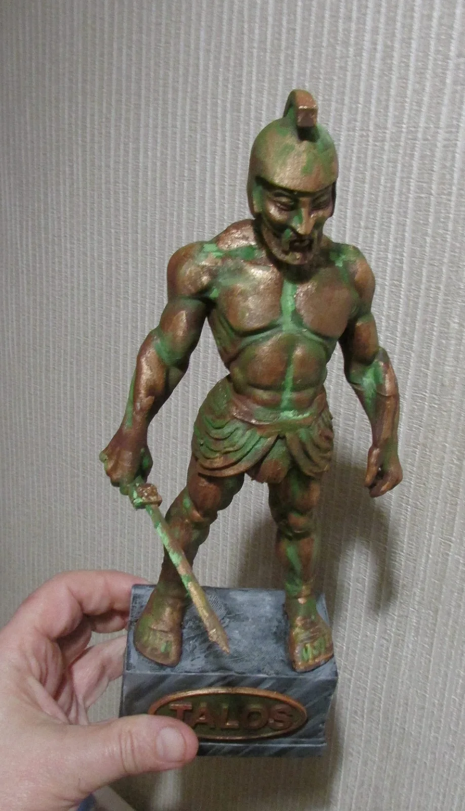 RAY HARRYHAUSEN'S JASON AND THE ARGONAUTS TALOS STATUE PAINTED AND FINISHED, изображение 2
