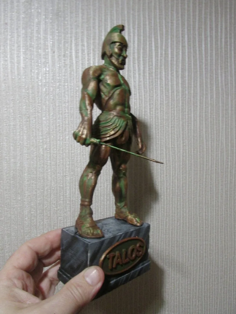 RAY HARRYHAUSEN'S JASON AND THE ARGONAUTS TALOS STATUE PAINTED AND FINISHED, изображение 4