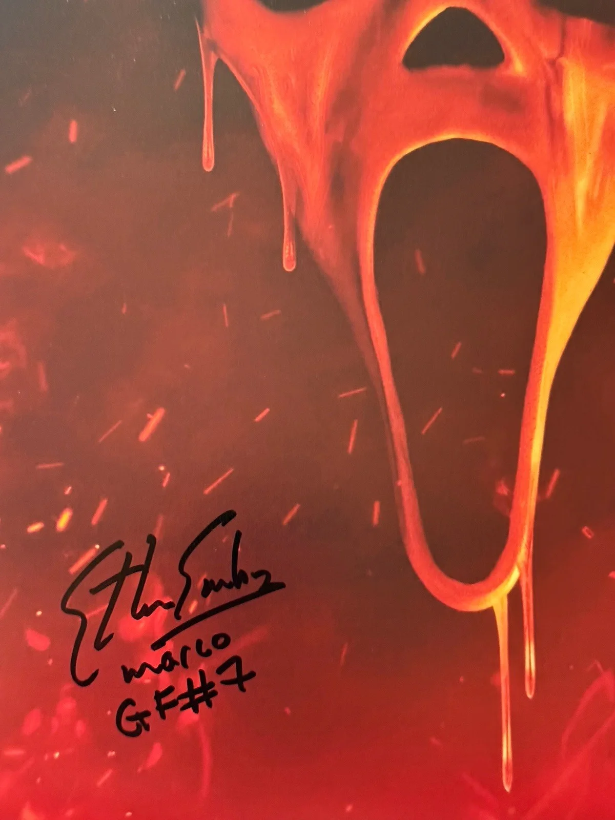 Ethan Embry — Ethan Embry SIGNED Scream 7 11x14 Photo Horror EXACT PROOF B, image 2