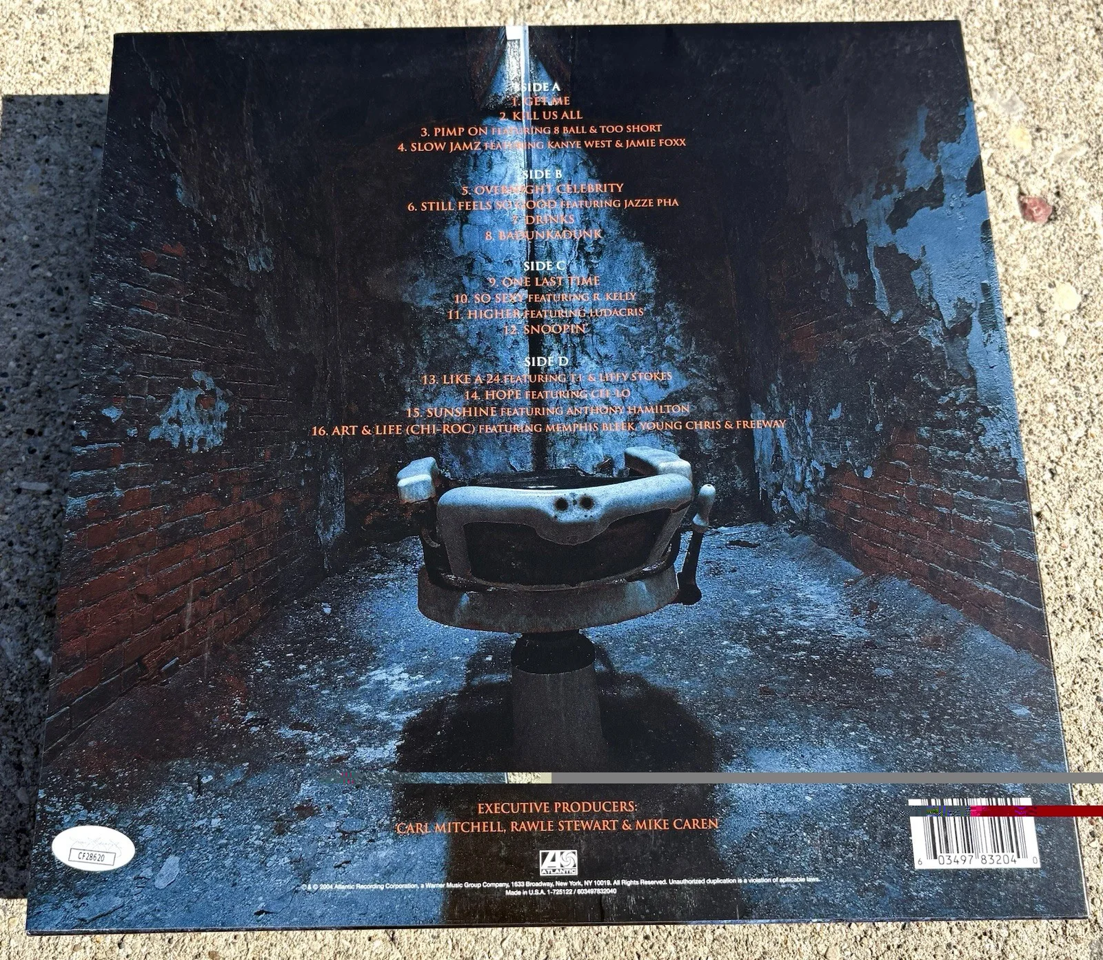 TWISTA SIGNED Orange Vinyl JSA COA RAP HIP HOP Kamikaze, image 3