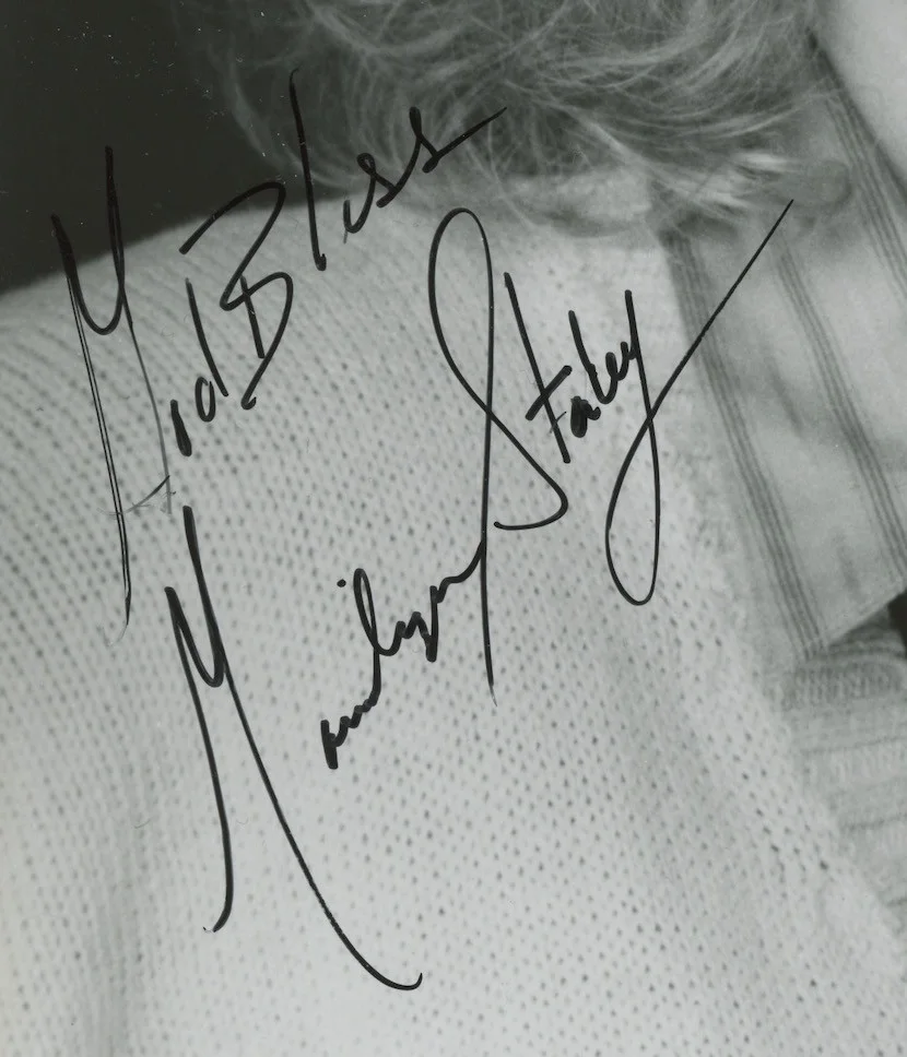 Marilyn Staley The Stuff Autographed Signed 8x10 Photo AMCo COA, image 2
