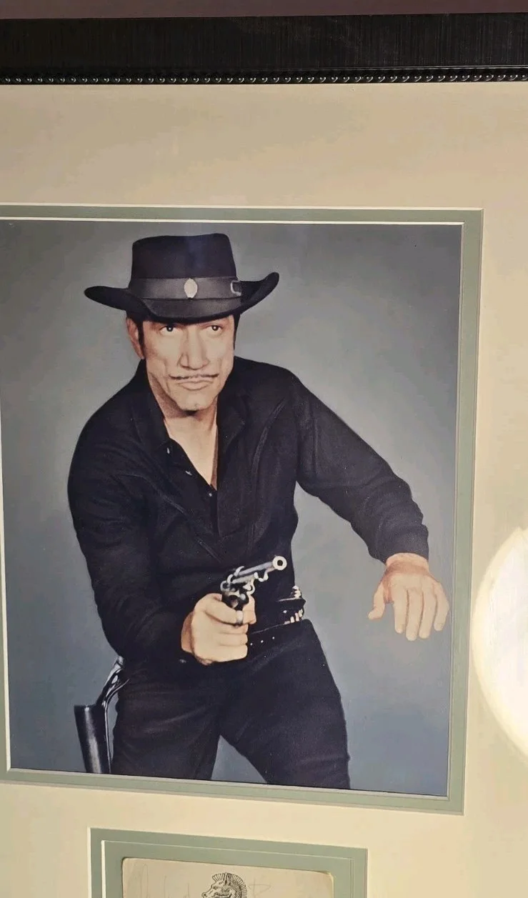RICHARD BOONE Signed Autograph Business Card Have Gun Will Travel Paladin COA, изображение 3