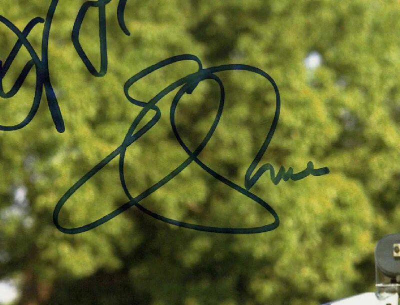 MICHAEL J. FOX SHUE LLOYD SIGNED 11x14 PHOTO BACK TO THE FUTURE OPX BECKETT BAS, изображение 3