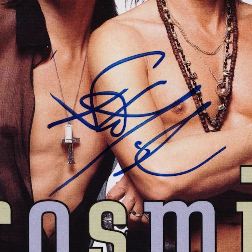 Steven Tyler Aerosmith Singer Sgned Magazine Magazine AMCo COA, image 2