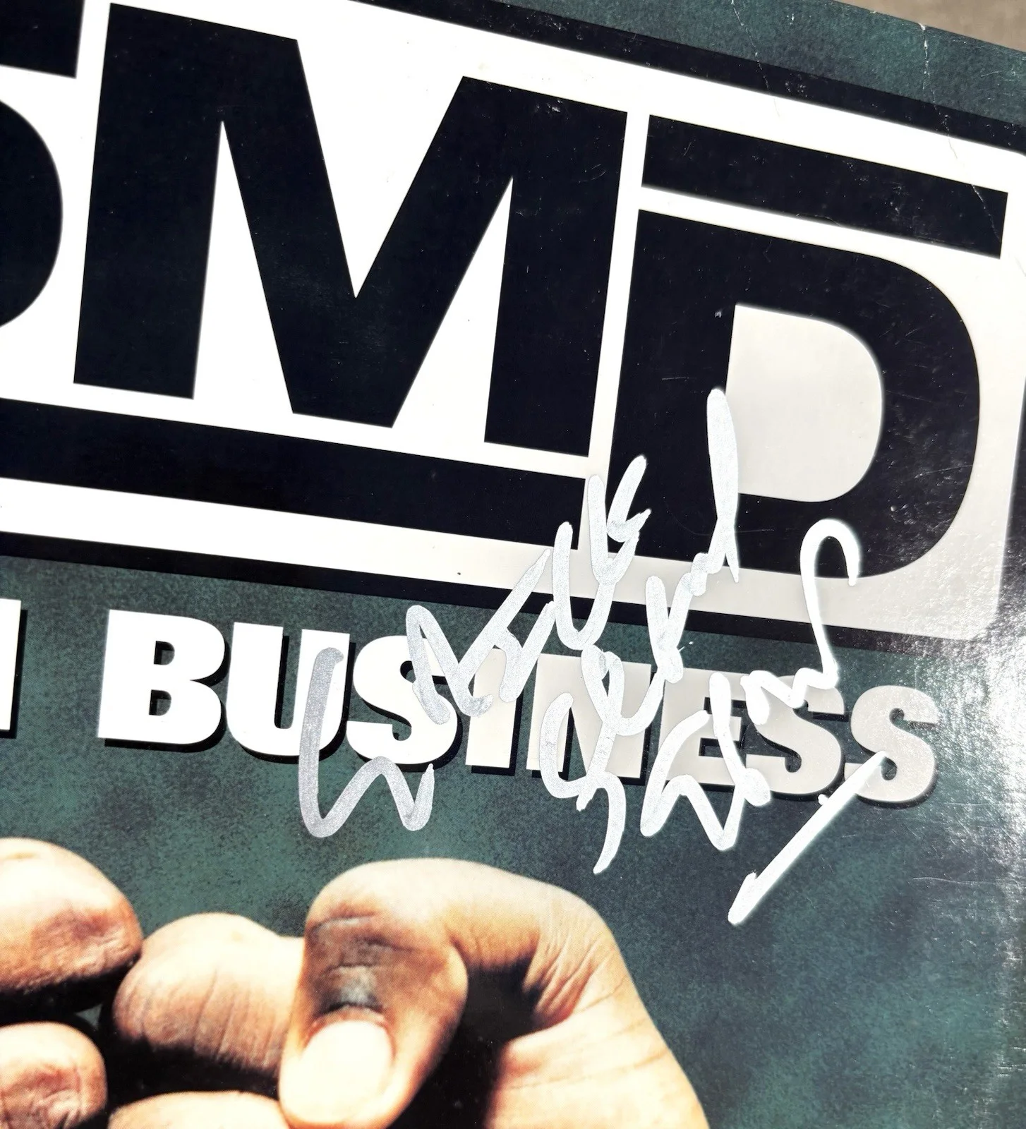 EPMD Back In Business SIGNED Vinyl JSA COA RAP HIP HOP, image 2