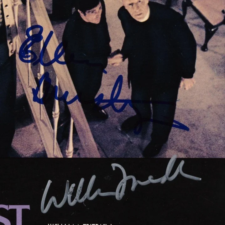 William Friedkin & Ellen Burstyn Exorcist Autographed Signed Lobby Card AMCo LOA, image 2