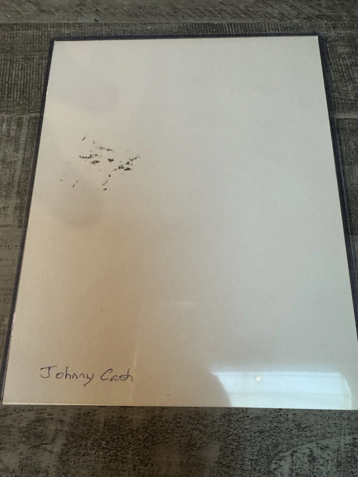 JOHNNY CASH Signed Autographed 8x10 Photo (d.2003) Mueller COA Dual COAs Music, изображение 4
