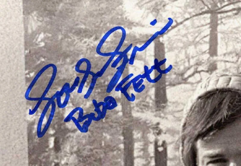 LOUIS FRIEDMAN SIGNED AUTOGRAPHED 11x14 PHOTO BOBA FETT STAR WARS BECKETT BAS, изображение 2