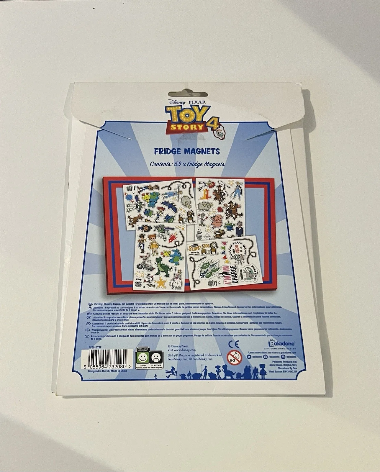 Disney Pixar Toy Story 4. Fridge Magnets x53. Paladone. New In Box. Unused., изображение 2