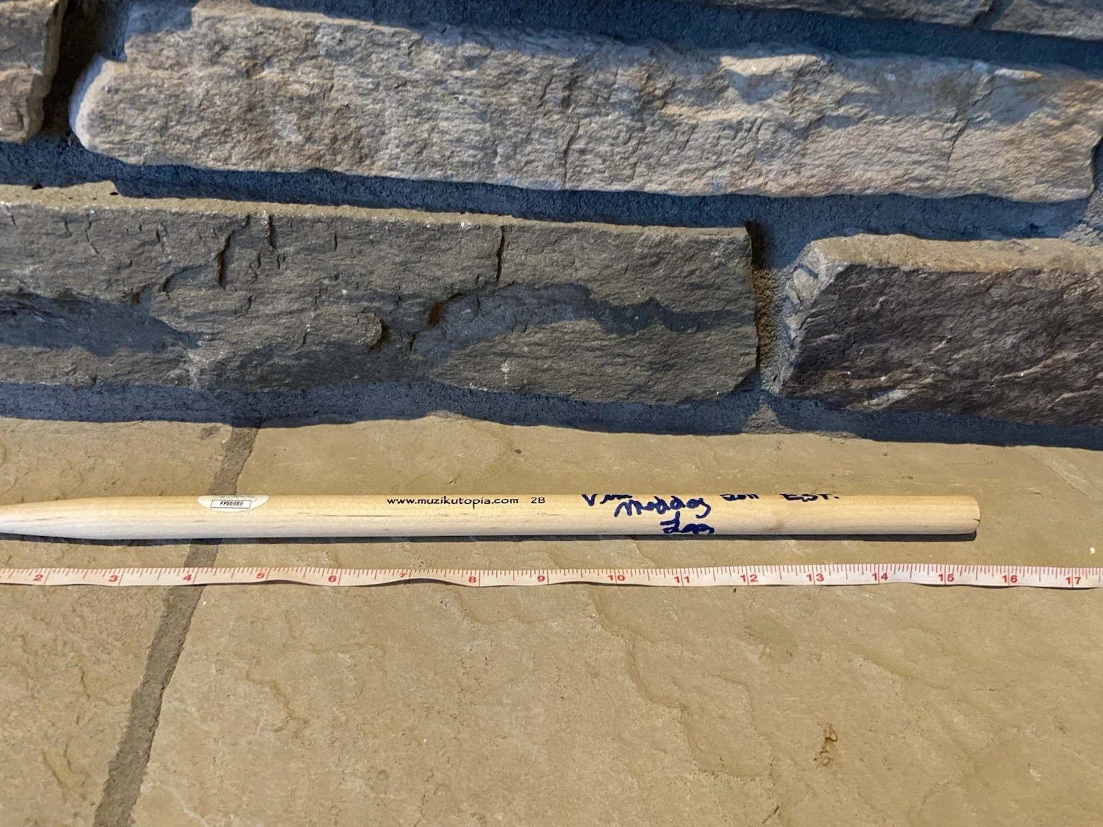 Vini “Mad Dog” Lopez Signed Drumstick - JSA COA - Bruce Springsteen “E. St.” HOF, image 4