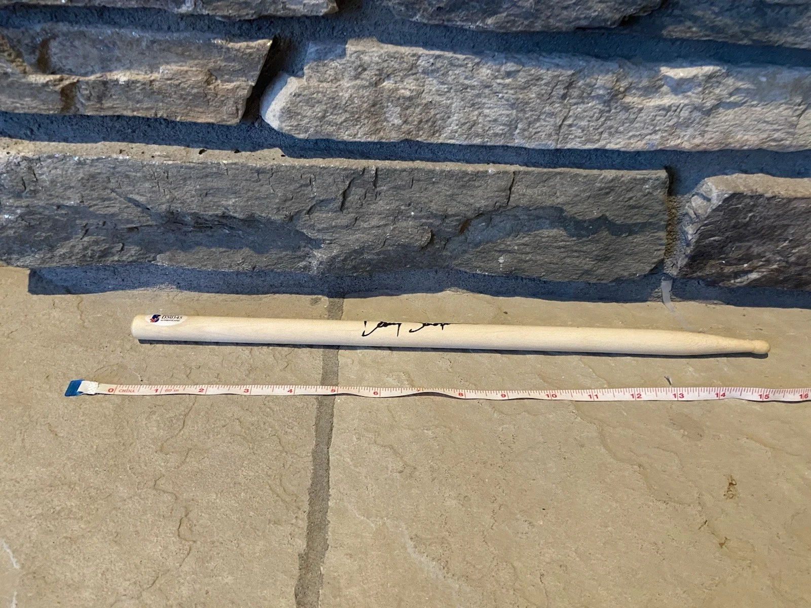 Danny Seraphine Signed Drumstick - BAS COA - Drummer for Chicago & CTA - HOF, image 3