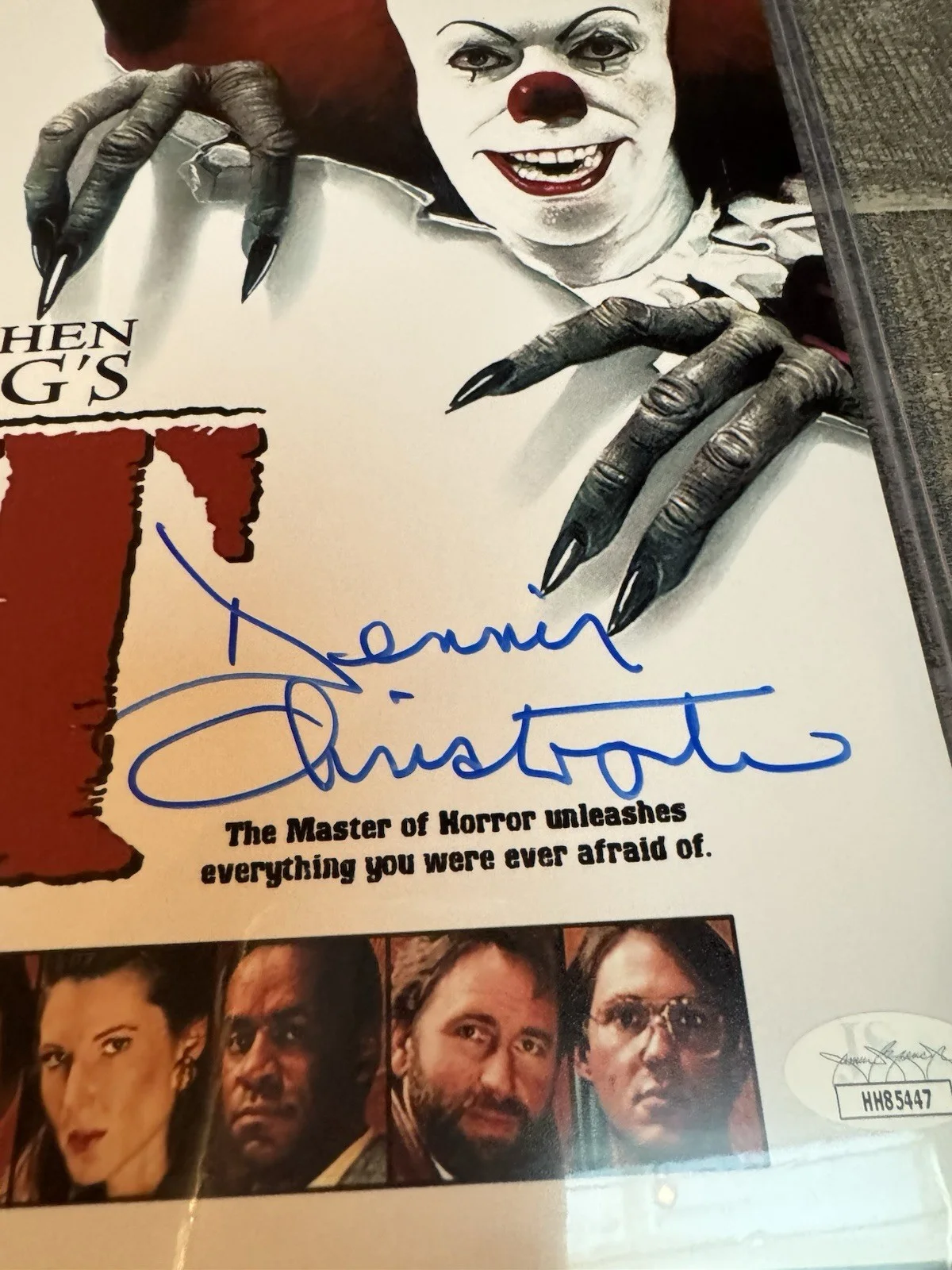 Dennis Christopher — DENNIS CHRISTOPHER Signed Autographed 8x10 Photo..Stephen King’s IT..JSA COA, image 2
