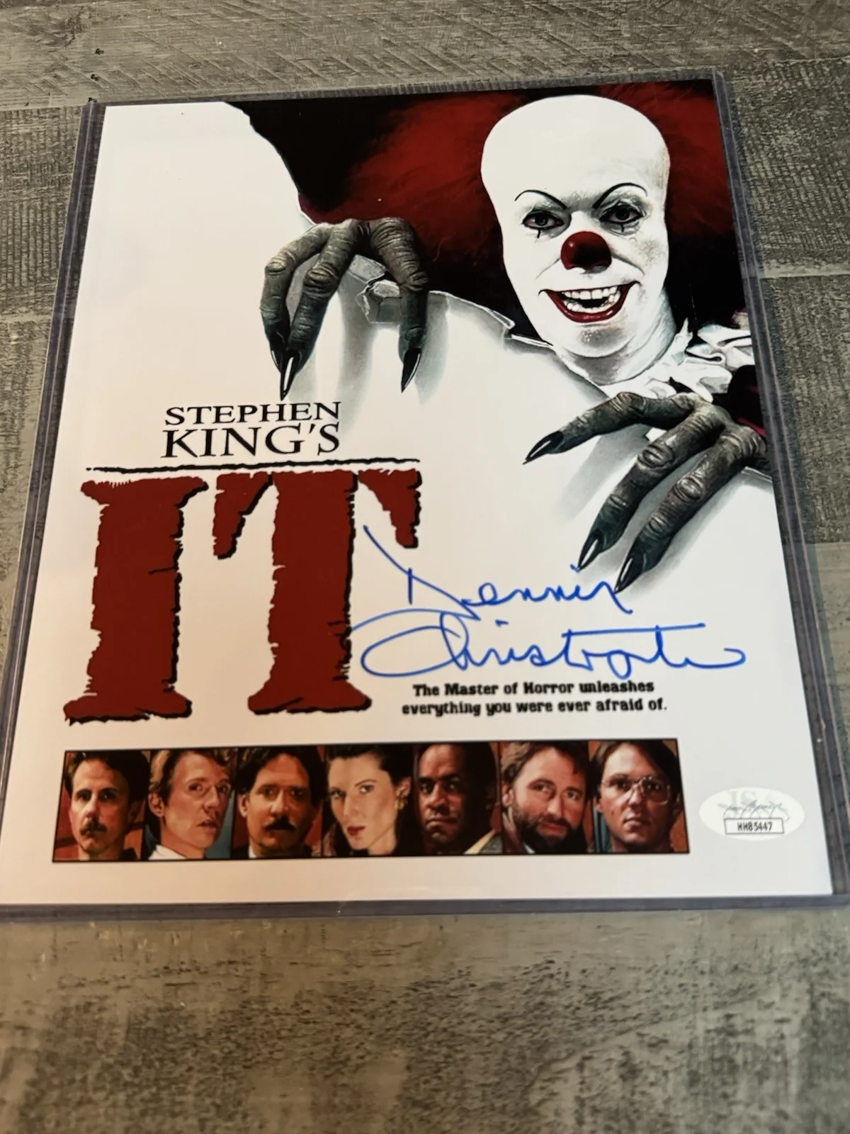 Dennis Christopher — DENNIS CHRISTOPHER Signed Autographed 8x10 Photo..Stephen King’s IT..JSA COA, image 5