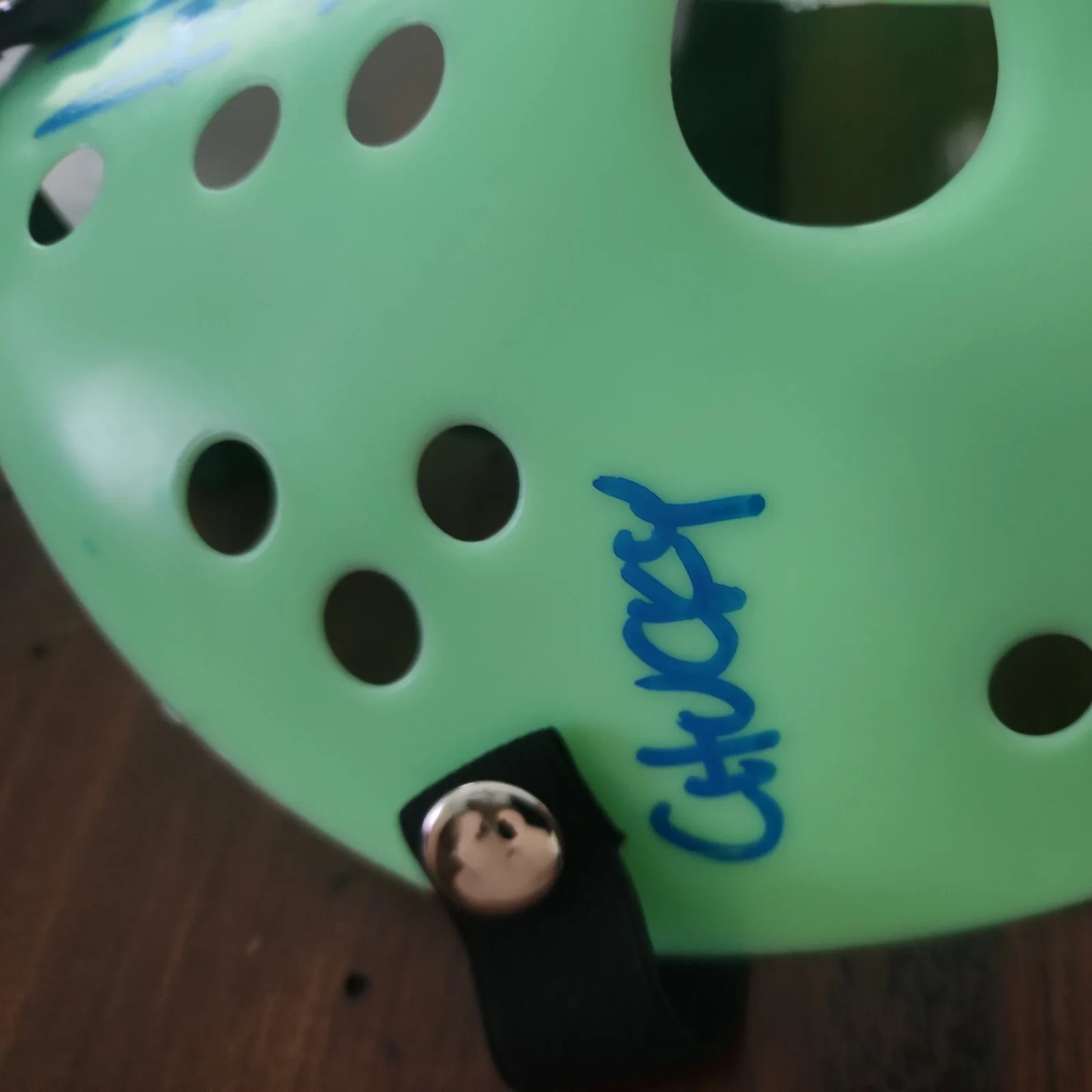 ari Lehman — Signed Jason Mask Friday 13th Ari Lehman Chucky Sucks Becket Horror, изображение 3