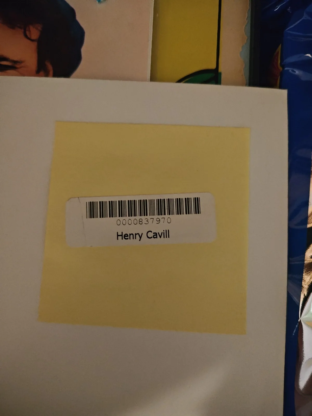 Henry Cavill Signed 14x11 Superman, image 3