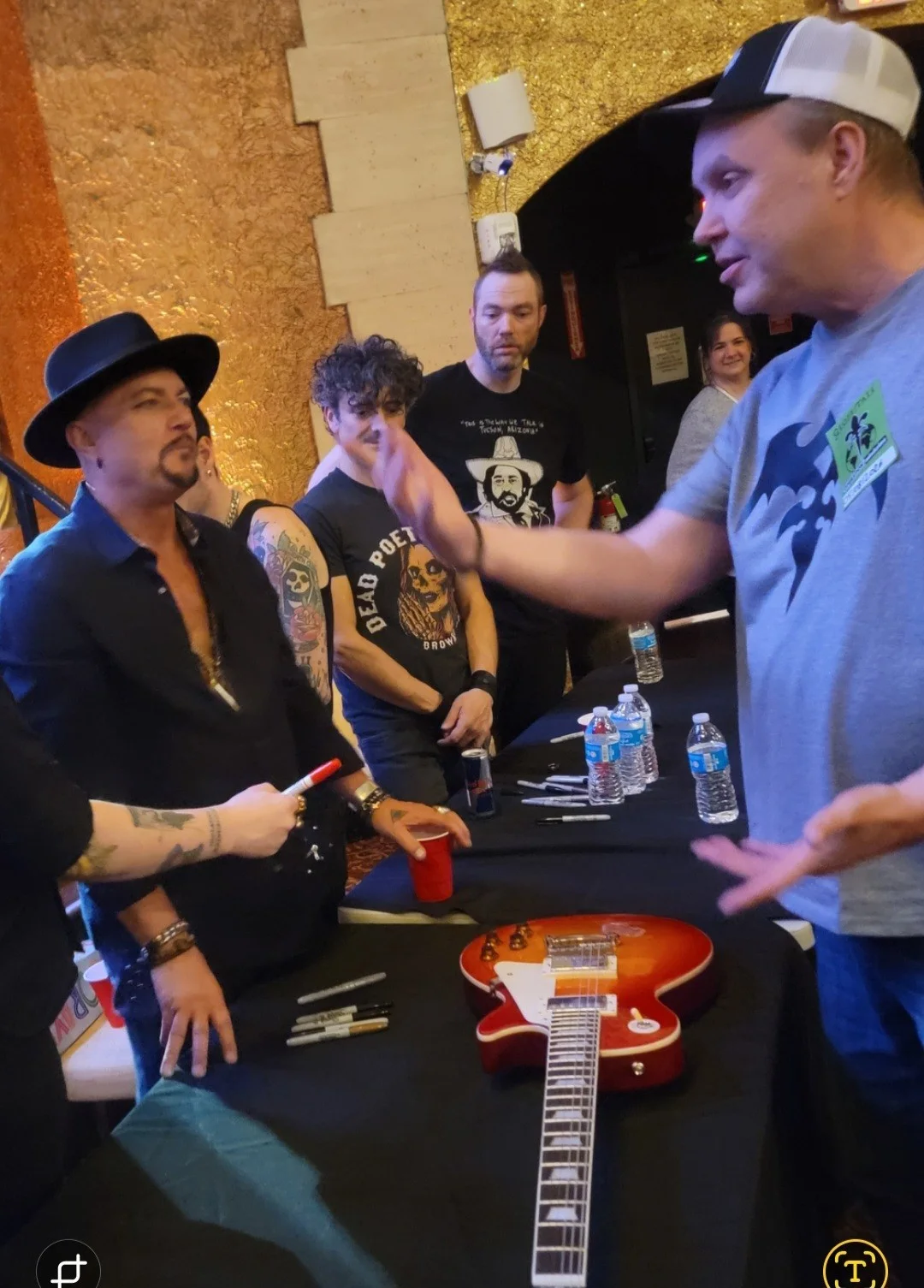 Geoff Tate Autographed Guitar, image 3