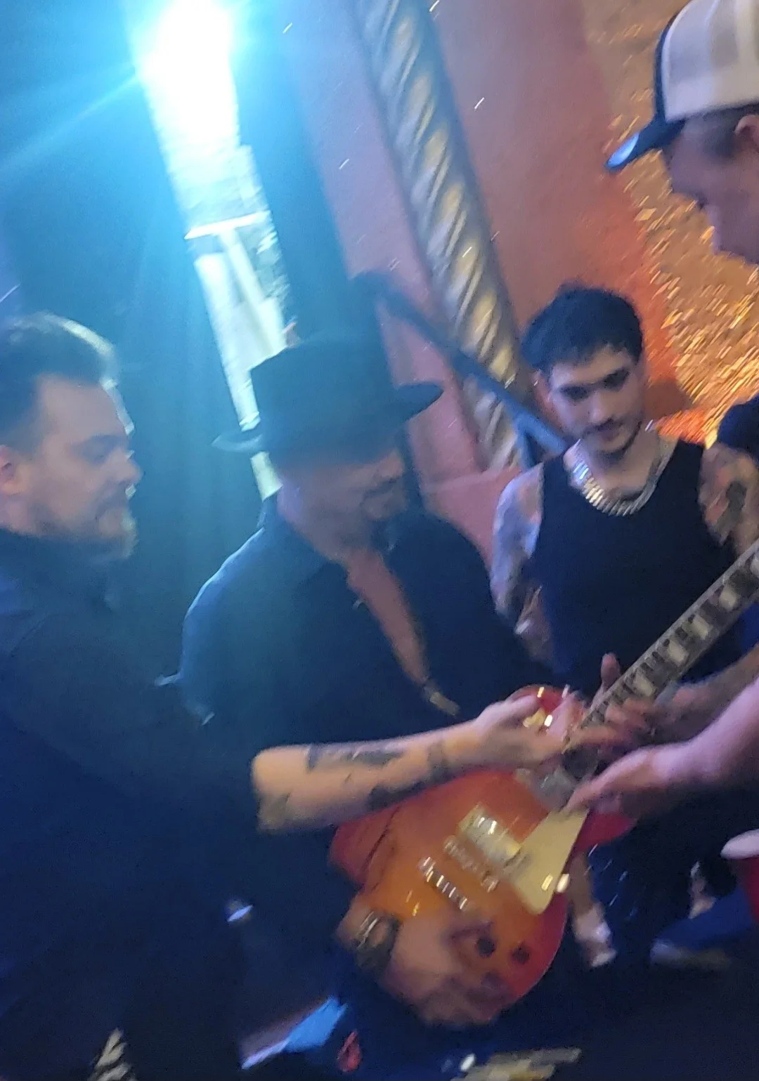 Geoff Tate Autographed Guitar, image 4