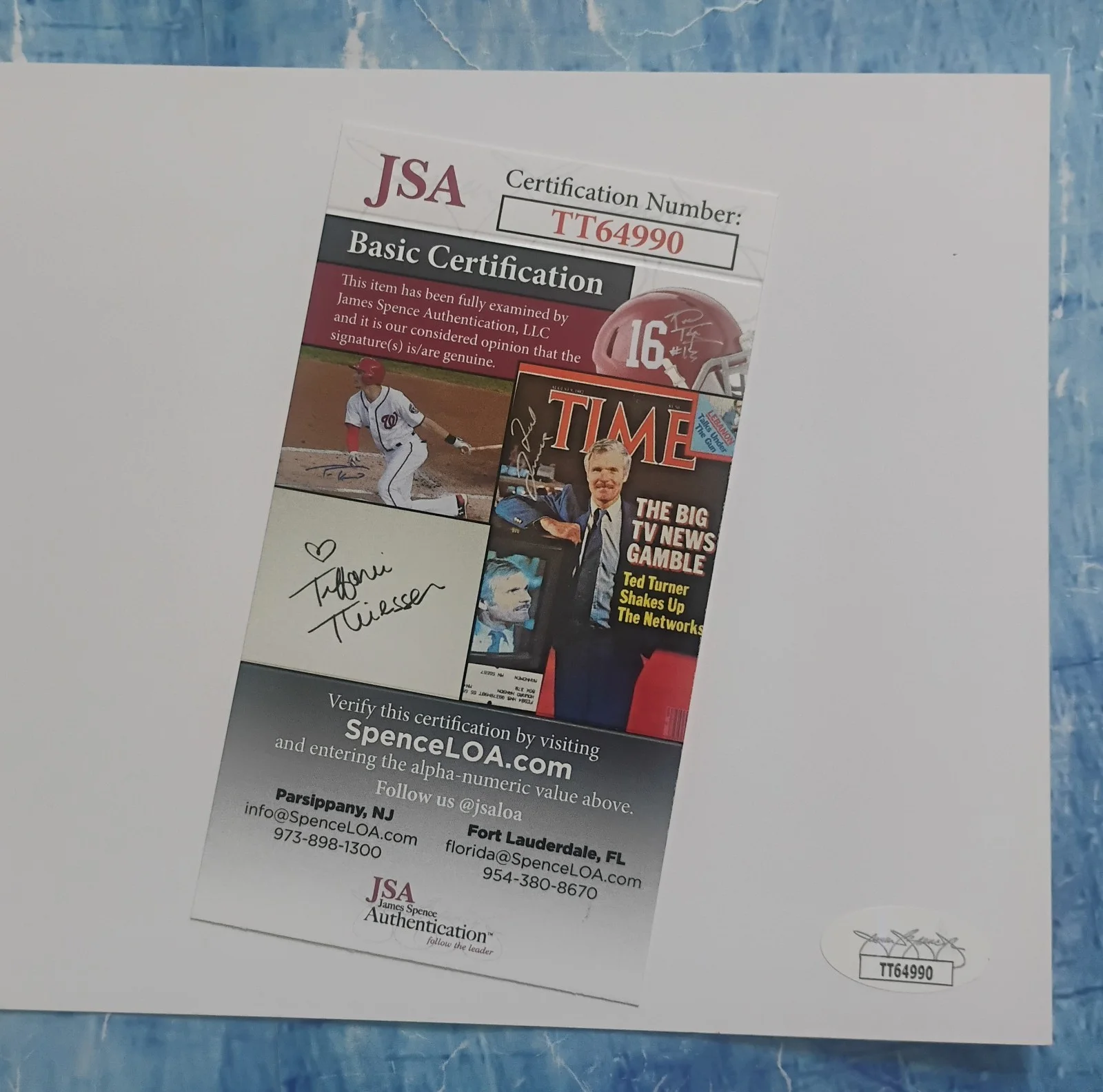 John Cleese Hand Signed Autograph Photo JSA COA - NO US TARIFF, image 4