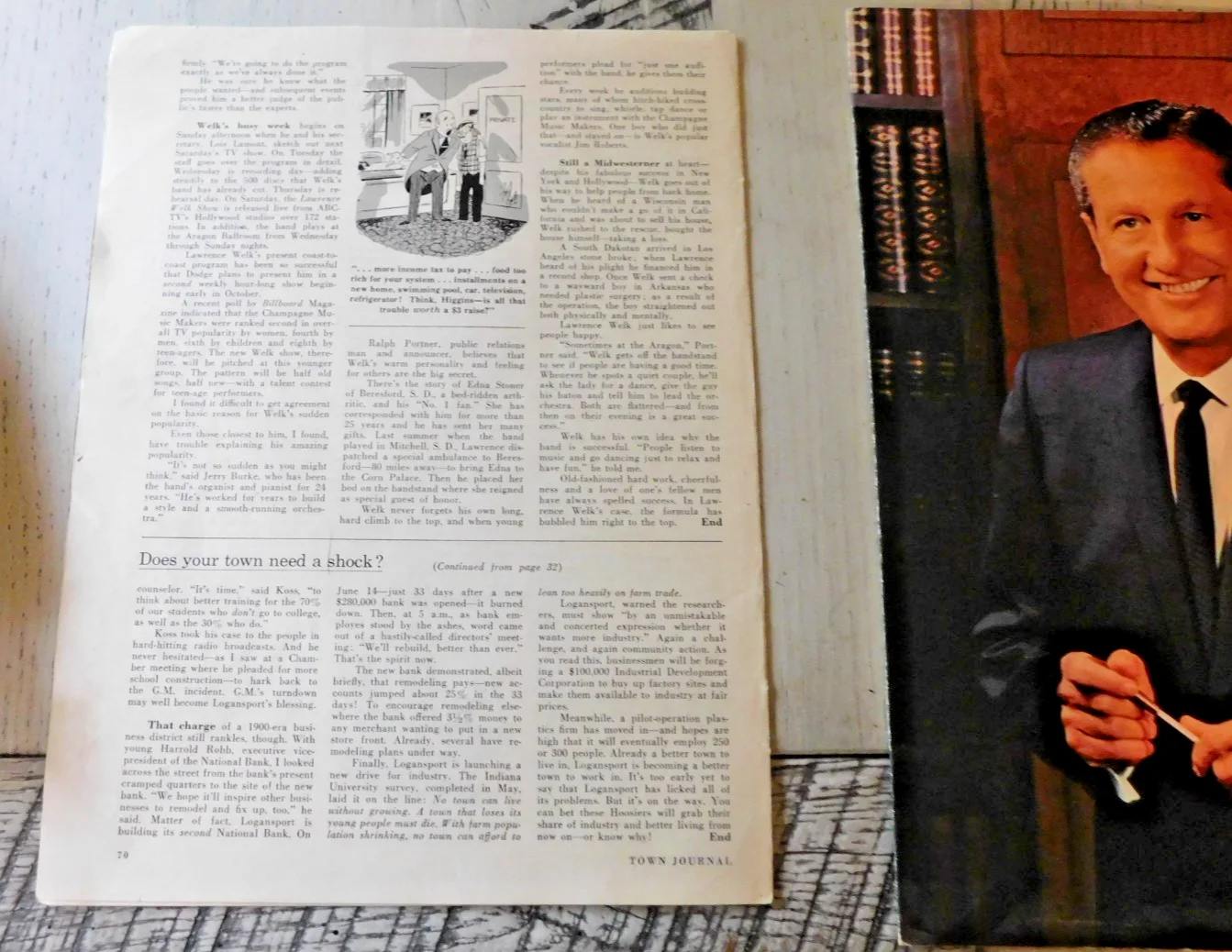 Lawrence Welk & Co. Signed 1956 Myron Floren Jimmy Roberts Bob Lido lot, изображение 3